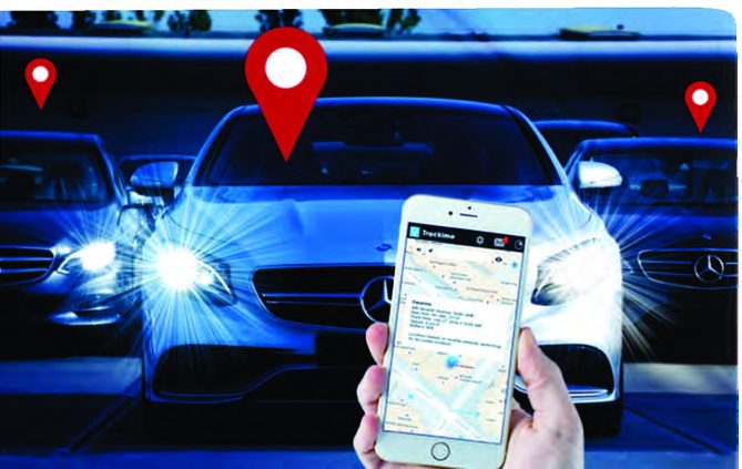 Real-time GPS vehicle tracking on a smartphone